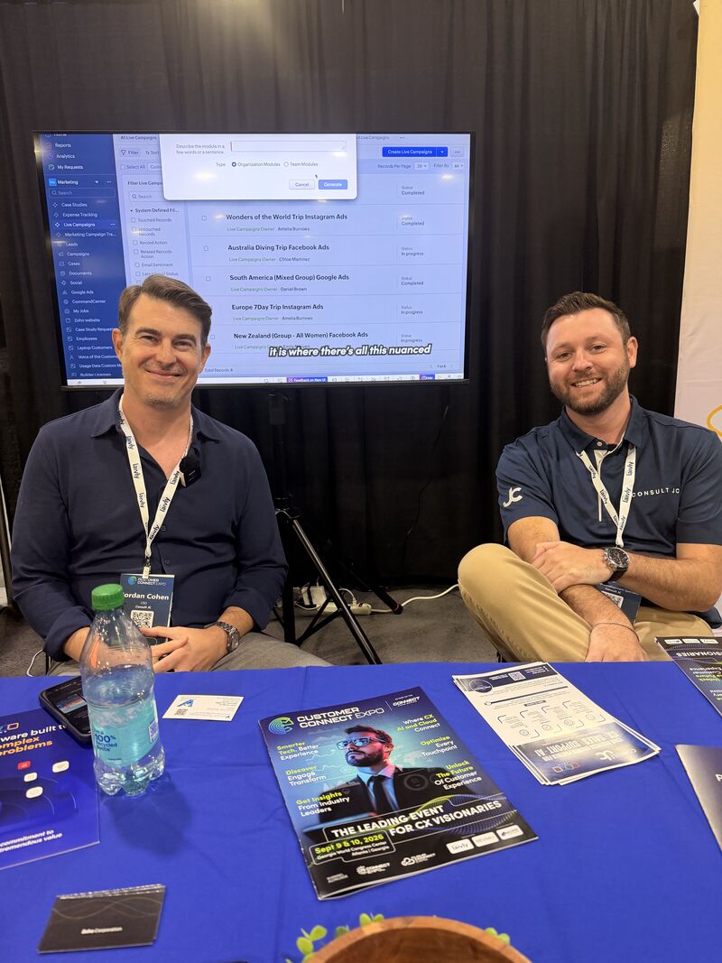 Consult JC team at their Customer Connect Expo booth
